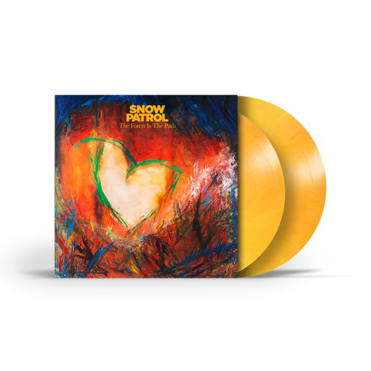 SIGNED! The Forest Is The Path: Exclusive Red Gold Vinyl LP & Signed Artcard { vinyl }