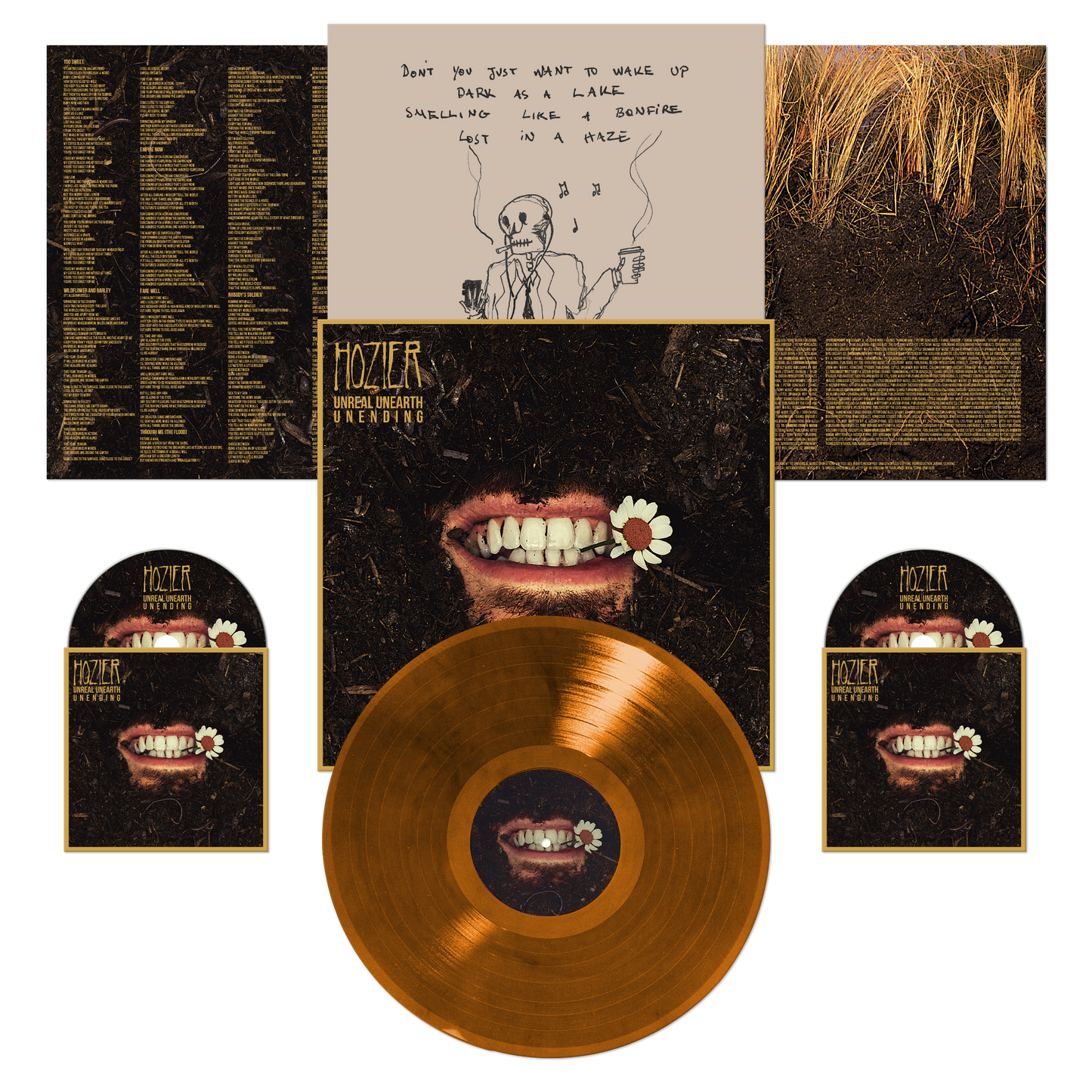 'Unreal Unearth: Unending' Companion Version Raw Ochre 1LP { vinyl }