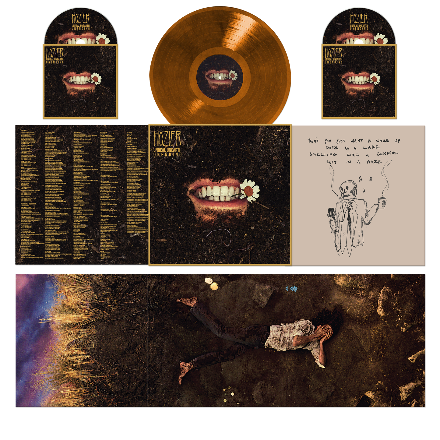 'Unreal Unearth: Unending' Companion Version Raw Ochre 1LP { vinyl }