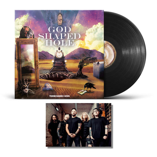 God Shaped Hole: Vinyl LP & Exclusive Signed Print { vinyl }