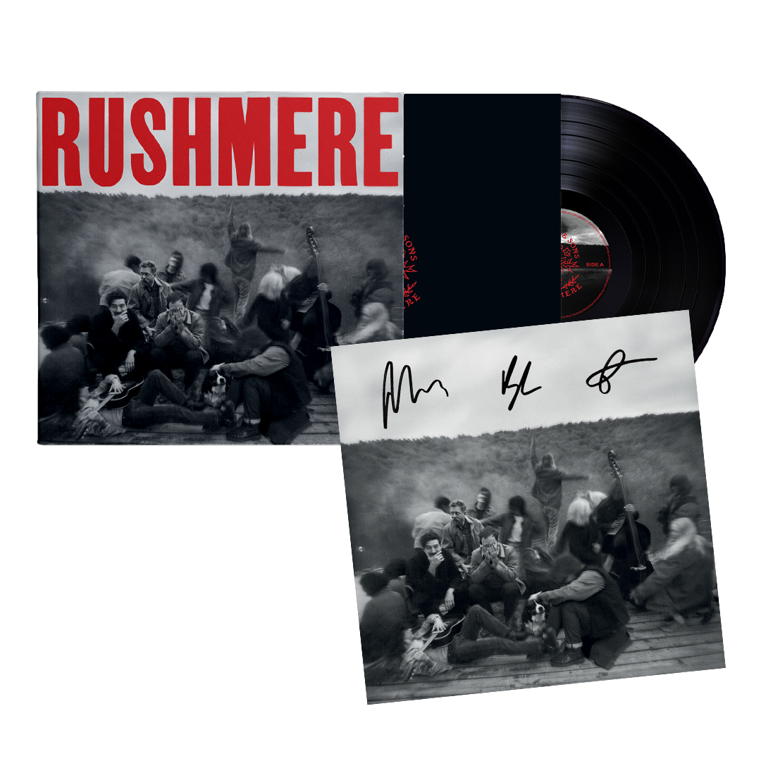 RUSHMERE: Recycled Black Vinyl with Signed Artcard { vinyl }
