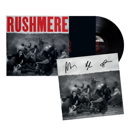 RUSHMERE: Recycled Black Vinyl with Signed Artcard { vinyl }