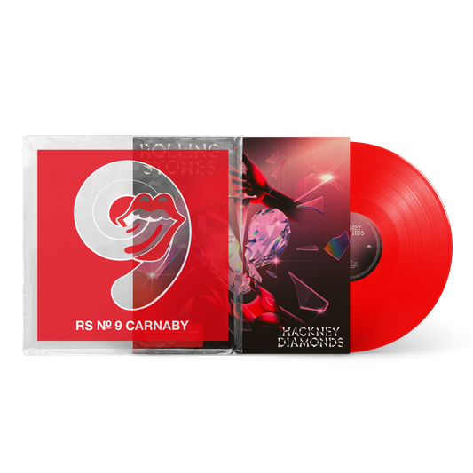 Hackney Diamonds - Limited edition RS No. 9 Carnaby Exclusive Red LP { vinyl }