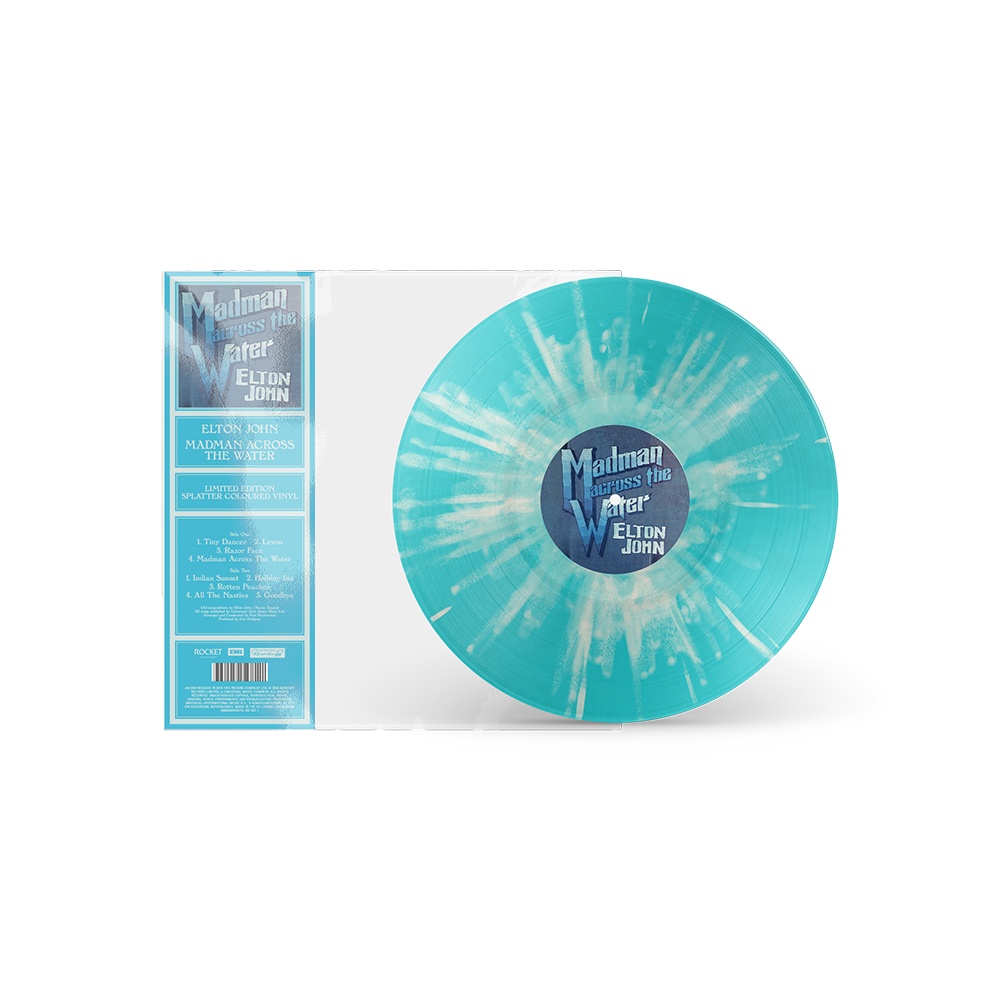 Madman Across The Water: Limited Edition Splatter Vinyl LP { vinyl }