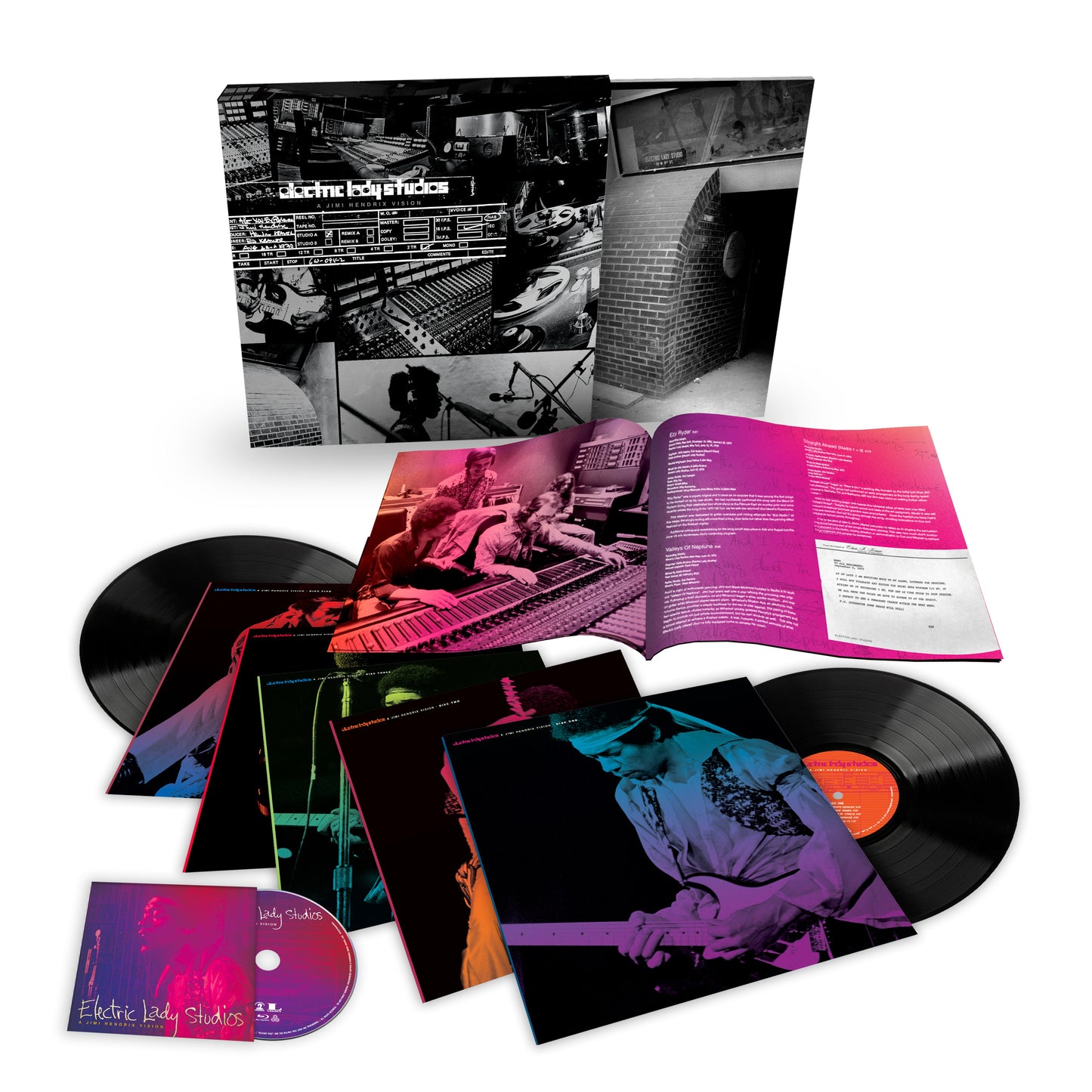 Electric Lady Studios - A Jimi Hendrix Vision: Vinyl 5LP + Blu-Ray { vinyl }
