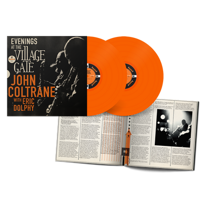 Evenings At The Village Gate - John Coltrane with Eric Dolphy: Exclusive Orange Vinyl 2LP { vinyl }