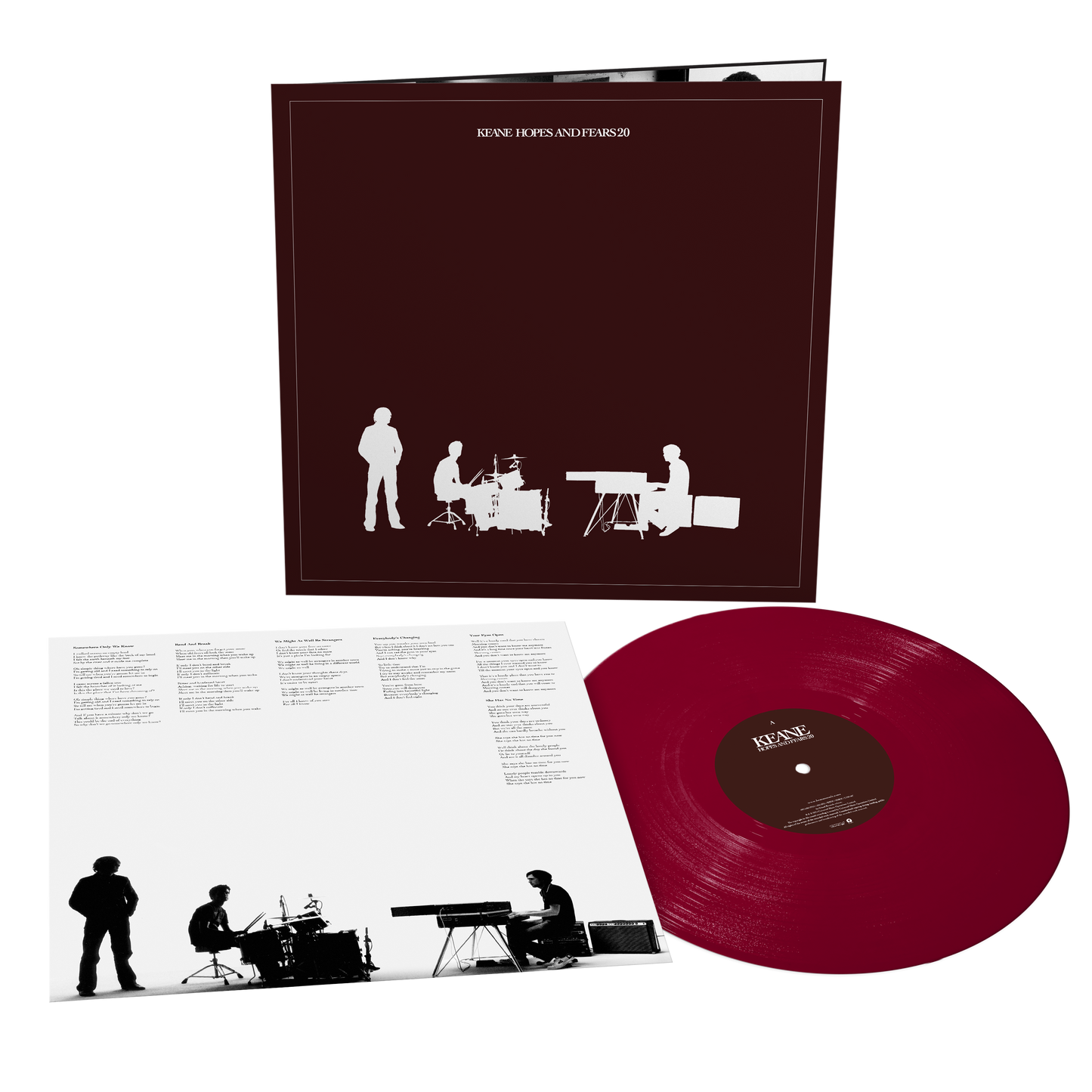 Hopes and Fears: Limited Burgundy Vinyl LP { vinyl }