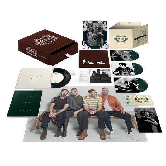 20th Anniversary Signed Hopes and Fears Limited Deluxe 3CD Box Set + 7" Single { vinyl }