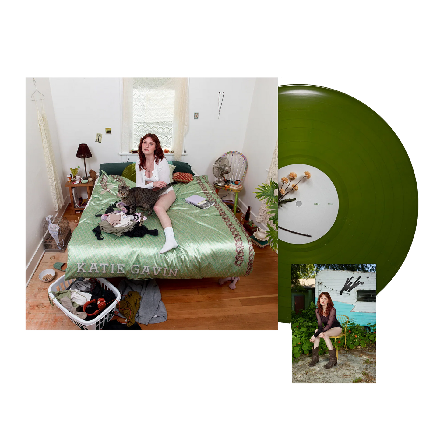 What A Relief: Limited Olive Vinyl LP w/ Signed Insert { vinyl }