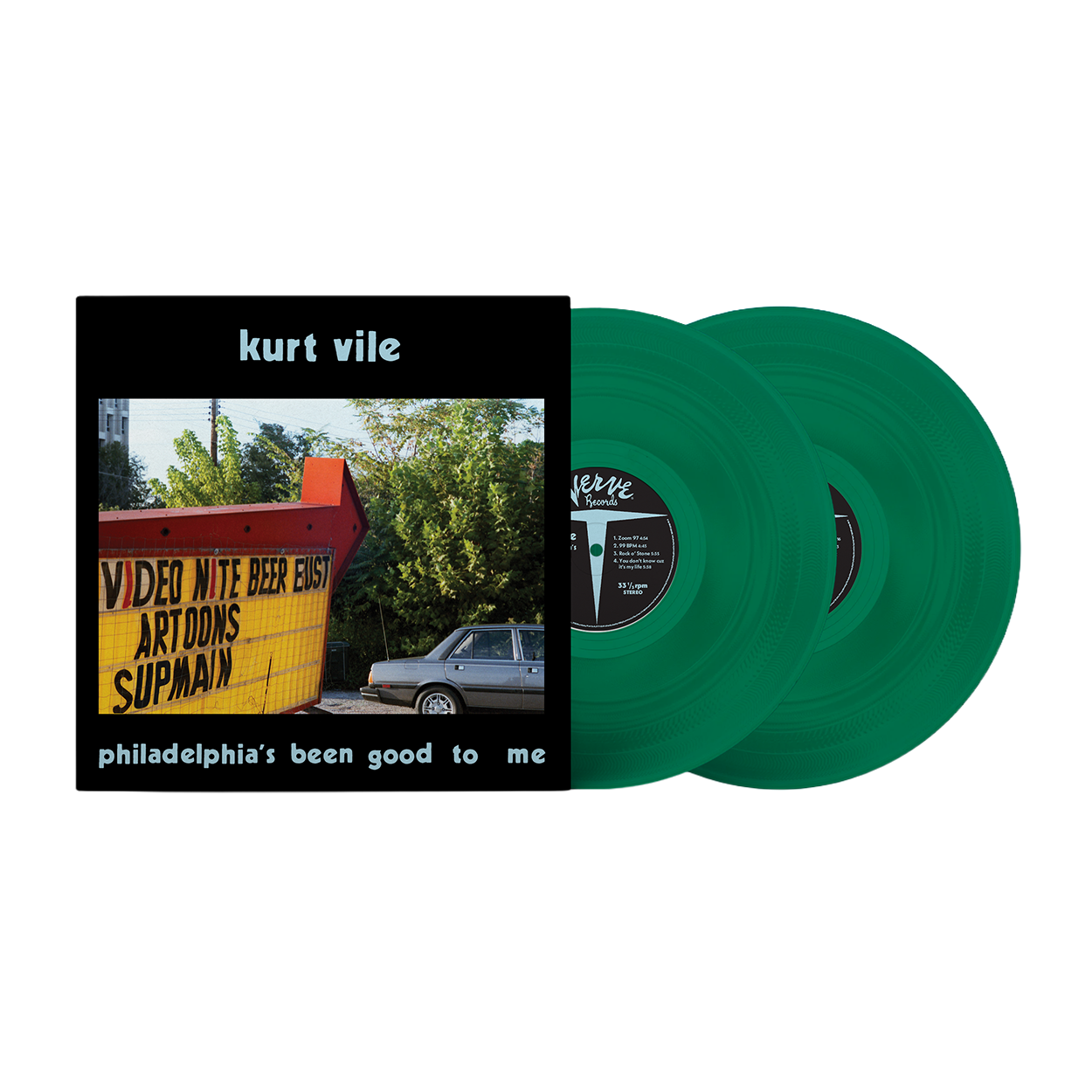 Philadelphia's been good to me: Exclusive Green Vinyl 2LP { vinyl }