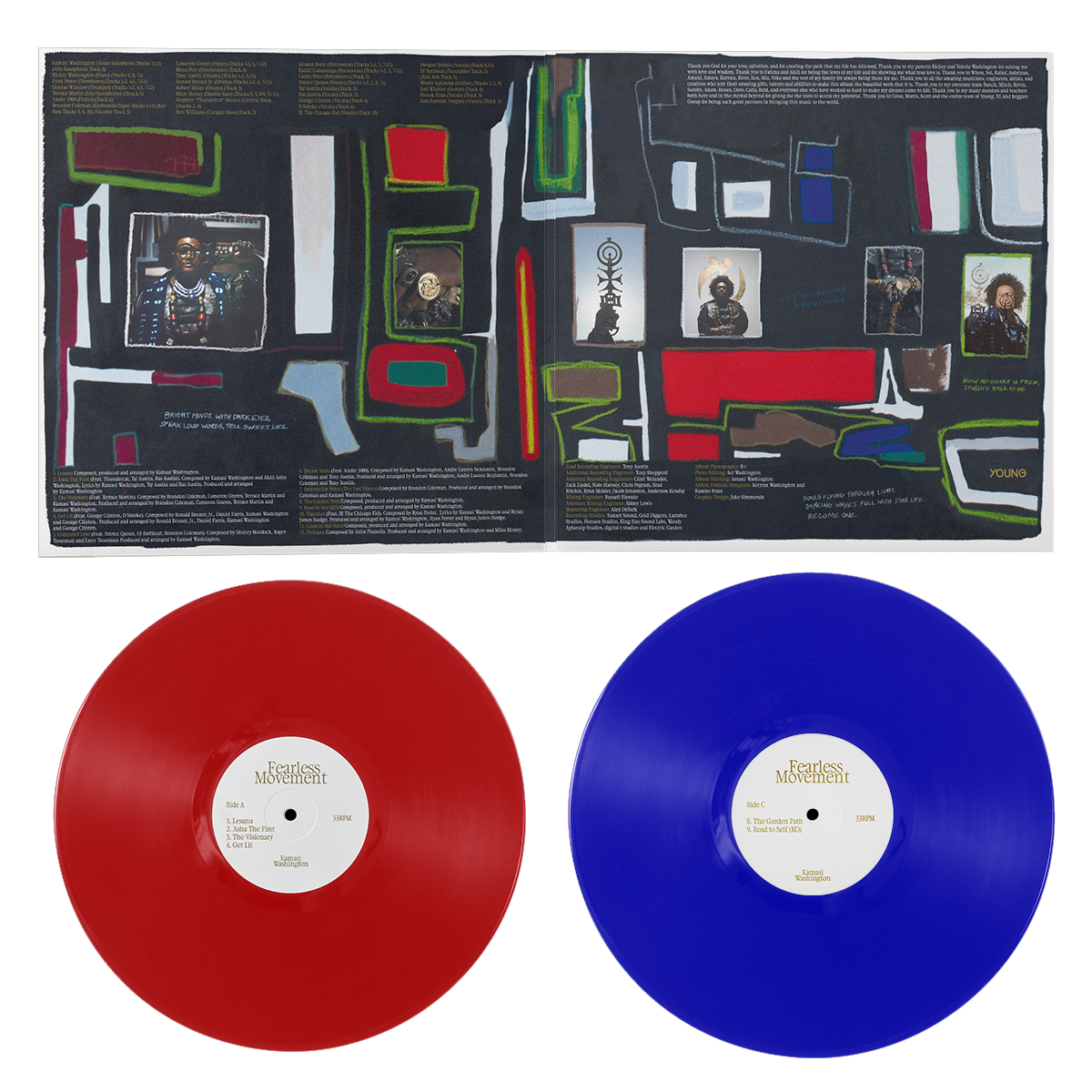 Fearless Movement: Limited Red & Blue Vinyl 2LP { vinyl }