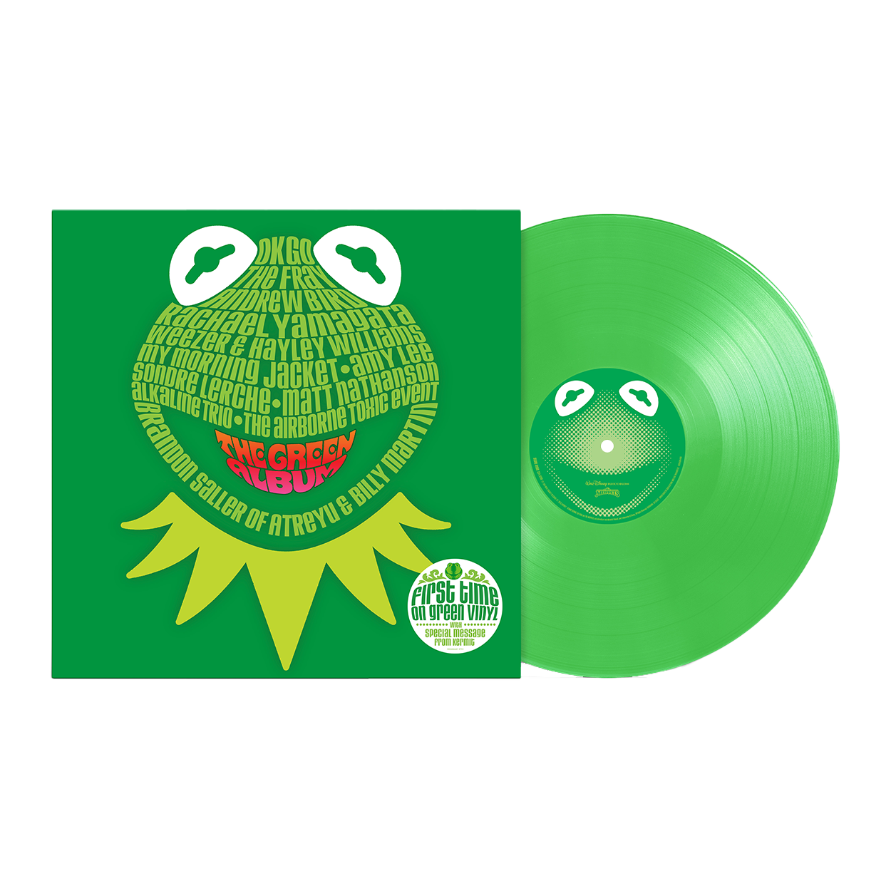 The Muppets: The Green Album Vinyl LP { vinyl }