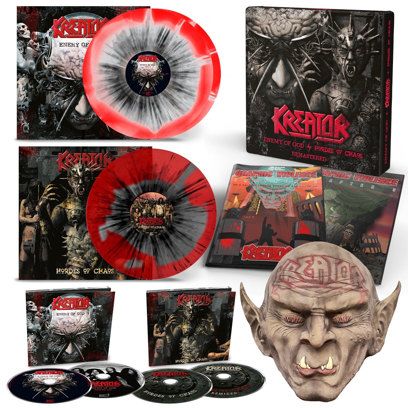 Enemy Of God / Hordes Of Chaos (Remastered): Limited Edition Box Set { vinyl }