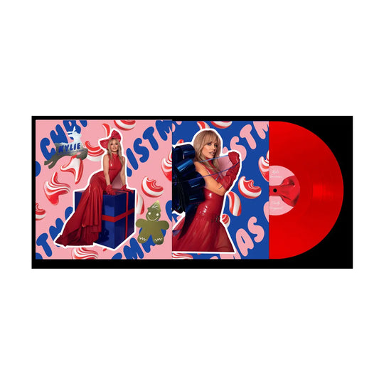 Kylie Christmas (Fully Wrapped): Transparent Red Vinyl LP { vinyl }
