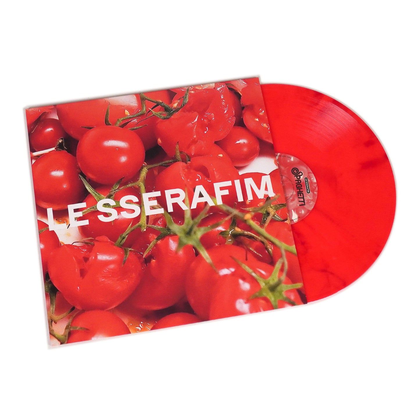 LE SSERAFIM: SPAGHETTI (Indie Exclusive Red Colored Vinyl) Vinyl 12" { vinyl }