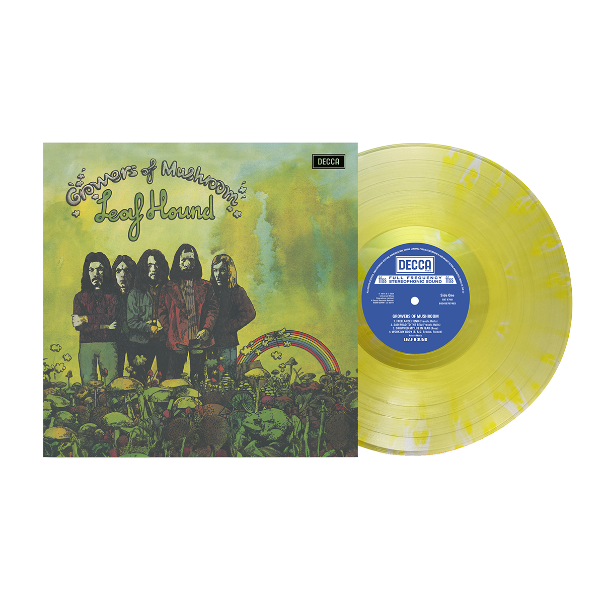 Growers Of Mushroom: Yellow Splatter Vinyl LP { vinyl }
