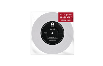 Legendary CLEAR 7” VINYL (LIMITED EDITION) { vinyl }