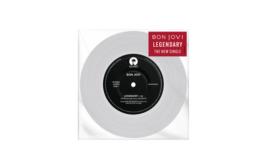 Legendary CLEAR 7” VINYL (LIMITED EDITION) { vinyl }