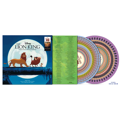 The Lion King (30th Anniversary): Zoetrope Picture Disc LP { vinyl }