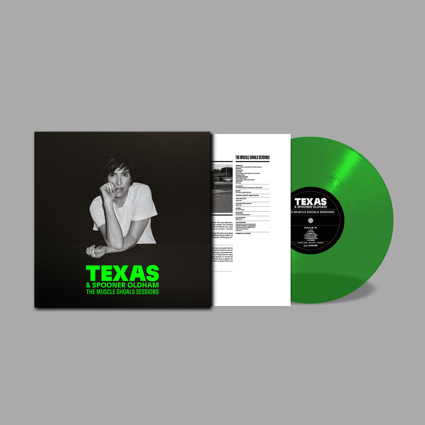 The Muscle Shoals Sessions: Translucent Green Vinyl LP { vinyl }