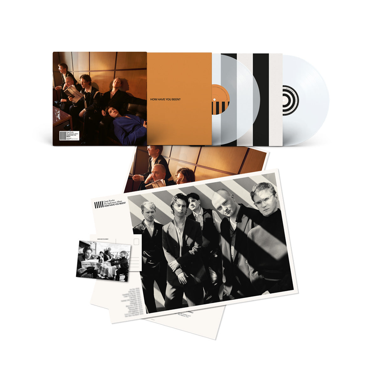 How Have You Been?  Ltd. Signed 2LP Crystal Clear { vinyl }