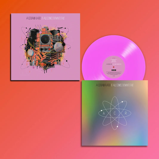 It All Comes Down To This: Neon Pink Vinyl & Signed Print { vinyl }