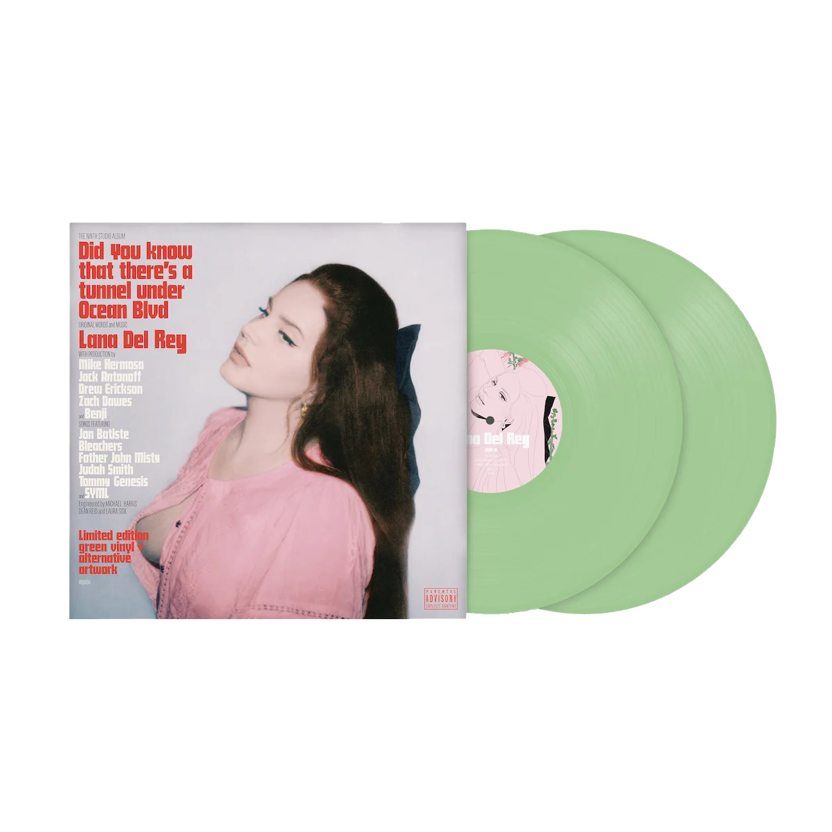 Did you know that there's a tunnel under Ocean Blvd: Limited Light Green Vinyl 2LP { vinyl }
