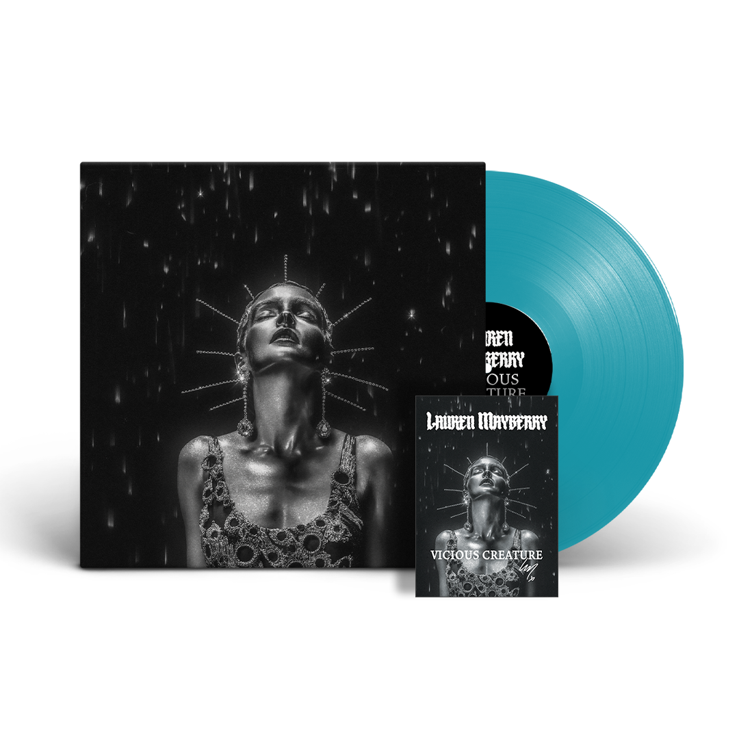 Vicious Creature: Limited 'Vicious' Blue Vinyl LP + Signed Art Card { vinyl }