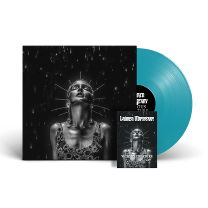 Vicious Creature: Limited 'Vicious' Blue Vinyl LP + Signed Art Card { vinyl }