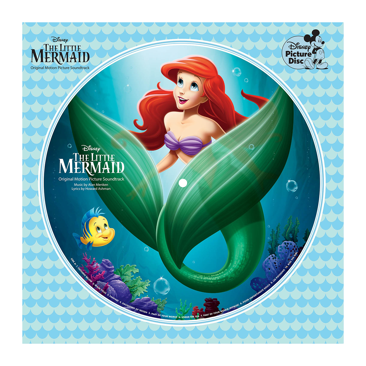 The Little Mermaid: Picture Disc Vinyl LP { vinyl }