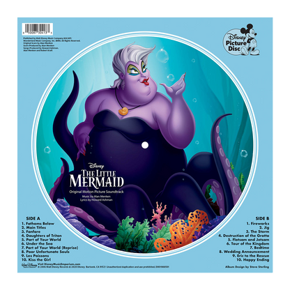 The Little Mermaid: Picture Disc Vinyl LP { vinyl }