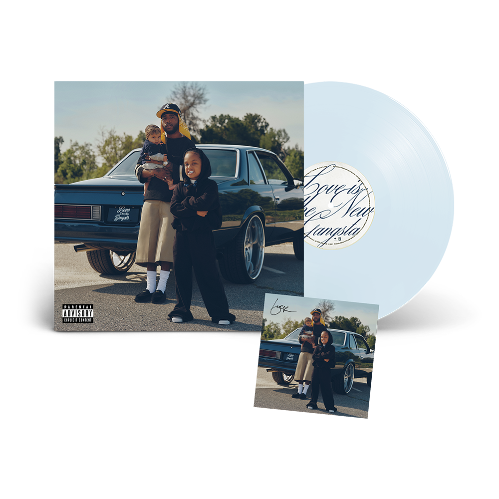 Love Is The New Gangsta Moonlight Clear Vinyl + Signed Art Card { vinyl }