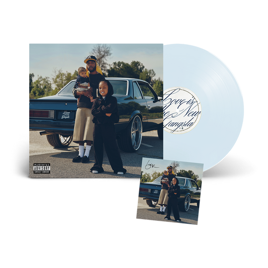 Love Is The New Gangsta Moonlight Clear Vinyl + Signed Art Card { vinyl }