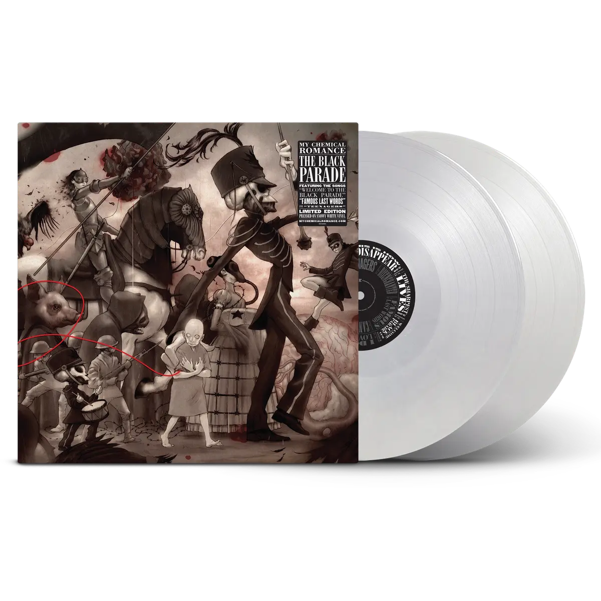 The Black Parade: Snowy White Vinyl 2LP { vinyl }