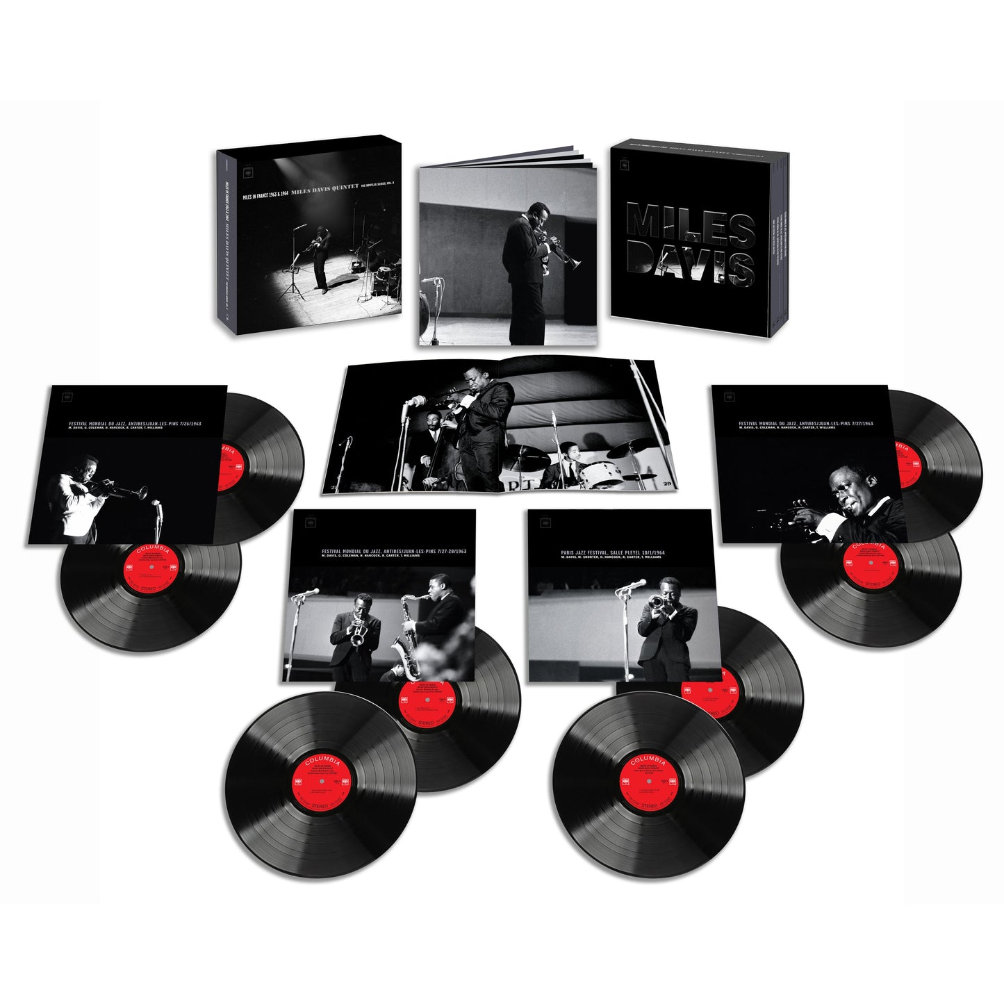 Miles In France 1963 & 1964 (Miles Davis Quintet - The Bootleg Series, Vol. 8): Vinyl 8LP Box Set { vinyl }