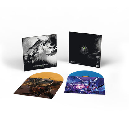 Monster Hunter - World (Original Soundtrack): Limited Mustard & Blue Vinyl 2LP { vinyl }