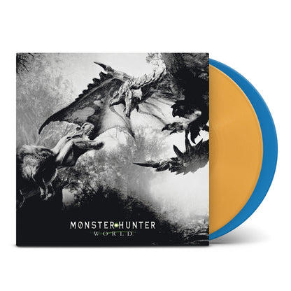 Monster Hunter - World (Original Soundtrack): Limited Mustard & Blue Vinyl 2LP { vinyl }