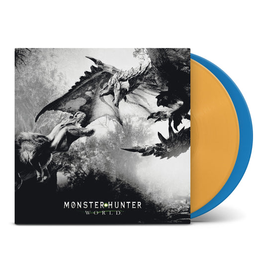 Monster Hunter - World (Original Soundtrack): Limited Mustard & Blue Vinyl 2LP { vinyl }
