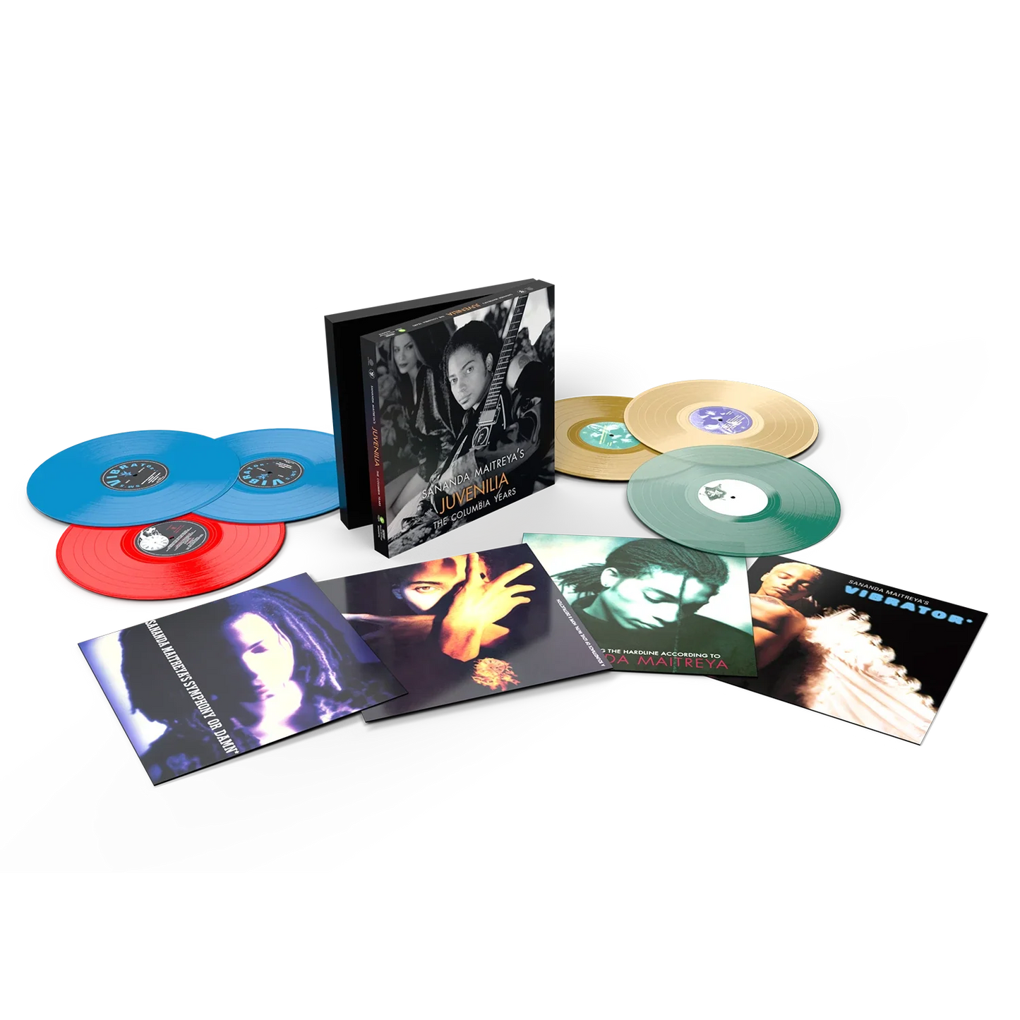 Juvenilia - The Columbia Years: 6LP Colour Vinyl Box Set { vinyl }