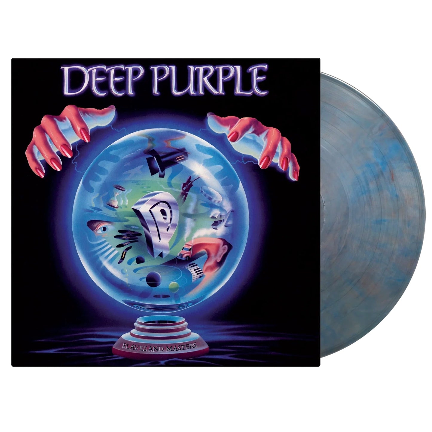Slaves and Masters: Translucent Blue & Purple Marbled Vinyl LP { vinyl }