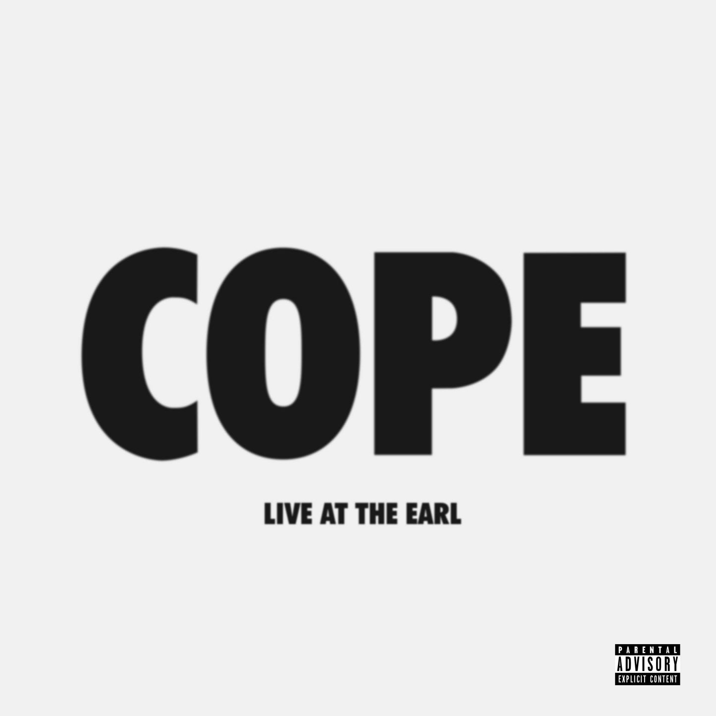COPE - Live at The Earl: Limited 'Bone' Vinyl LP { vinyl }