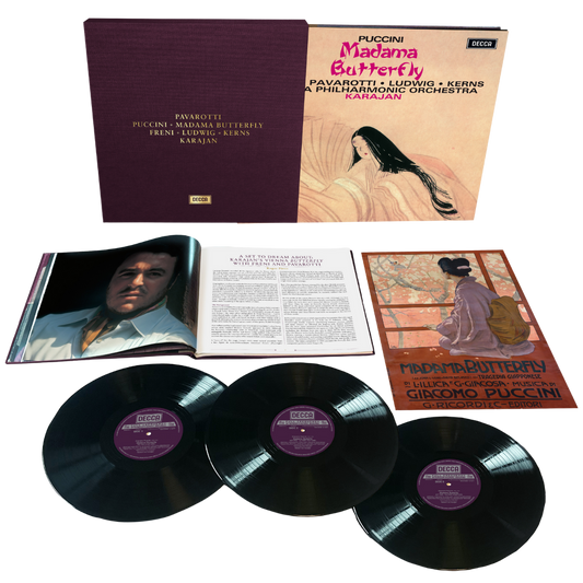 Puccini: Madama Butterfly - Vinyl 3LP Box Set { vinyl }