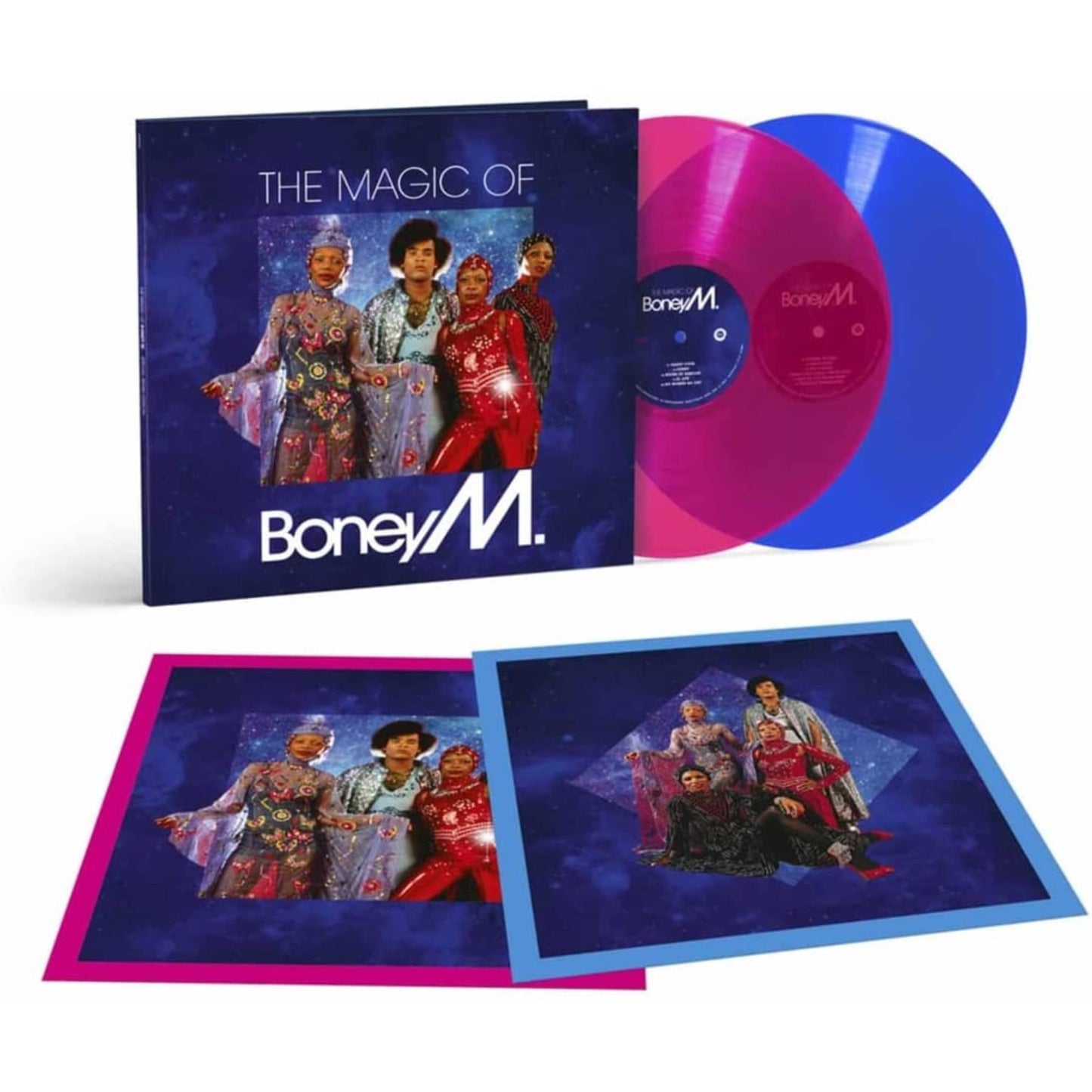 The Magic of Boney M: Special Remix Blue/Pink Vinyl 2LP { vinyl }