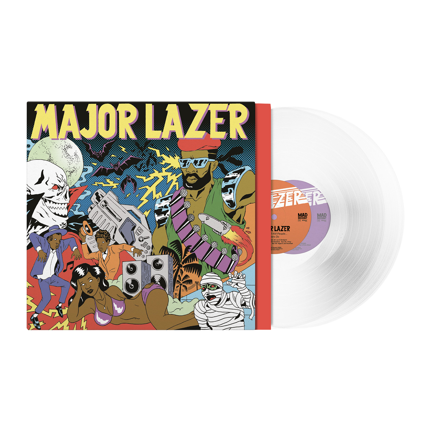 Guns Don't Kill People... Lazers Do (15th Anniversary Edition): Crystal Clear Vinyl 2LP { vinyl }
