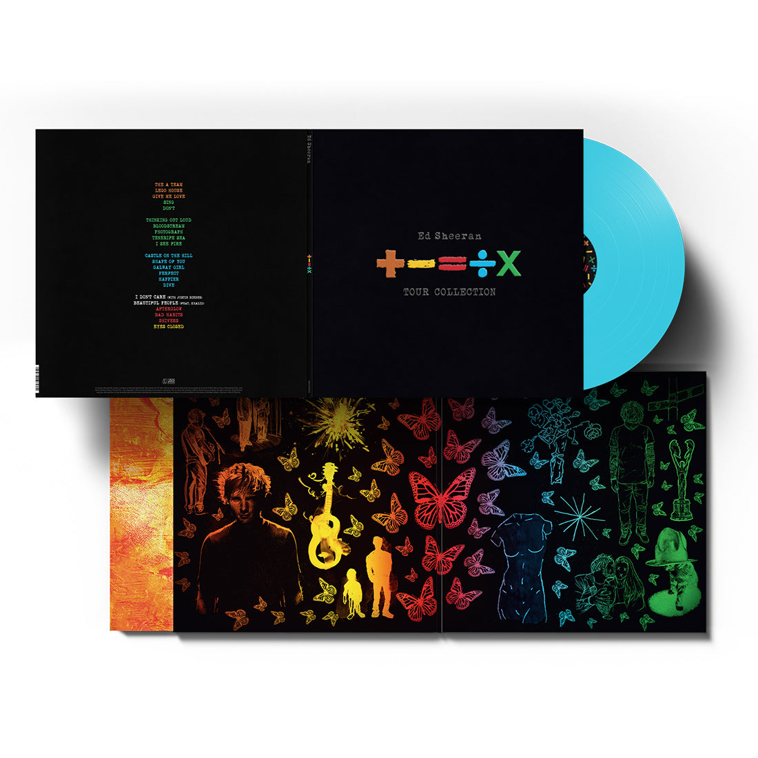 +-=÷× (TOUR COLLECTION): Bright Blue Vinyl 2LP { vinyl }