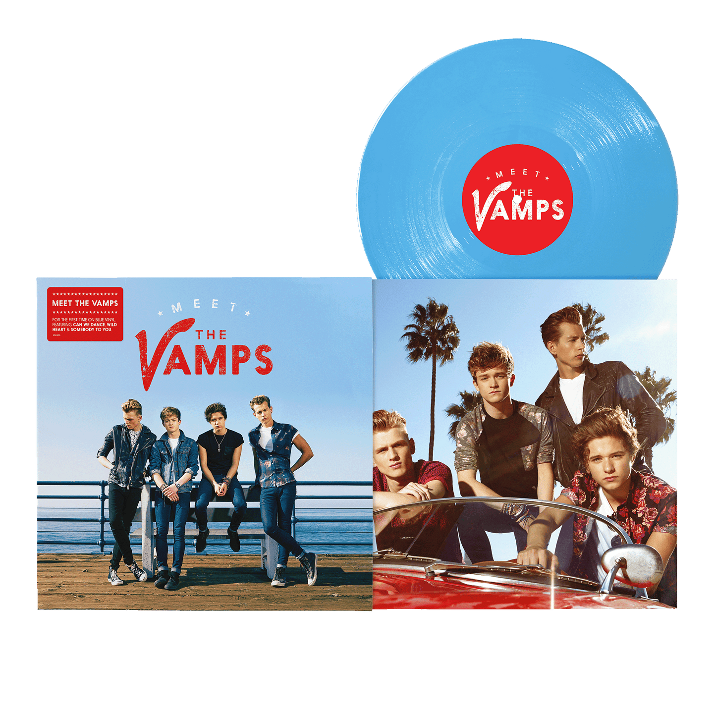 Meet The Vamps: Blue Vinyl LP { vinyl }
