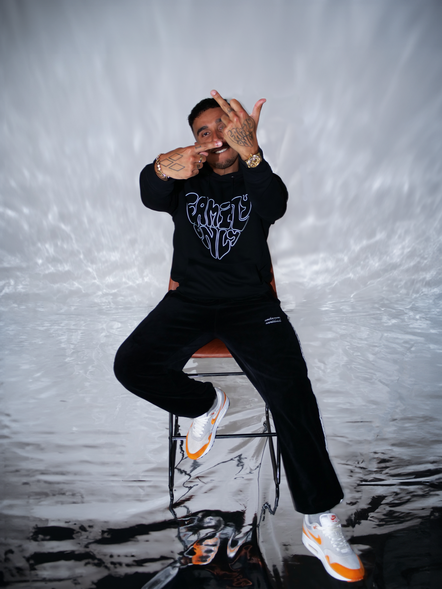 Family Only Hoodie { vinyl }