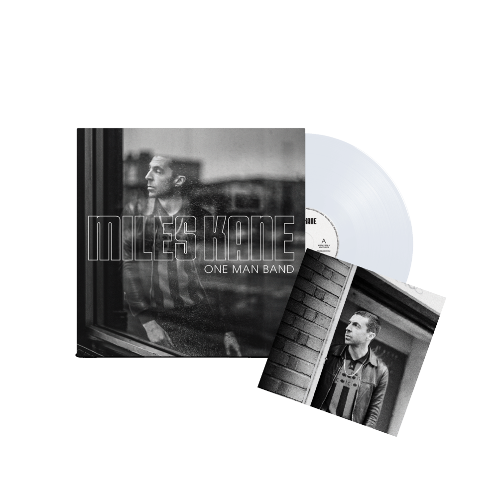 One Man Band: Limited Transparent Clear Vinyl LP + Signed Print { vinyl }