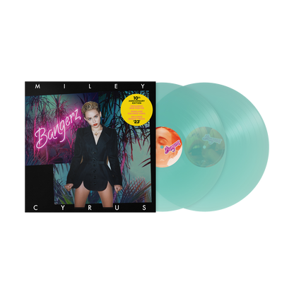 Bangerz (10th Anniversary): Limited Sea Glass Vinyl 2LP + Poster { vinyl }