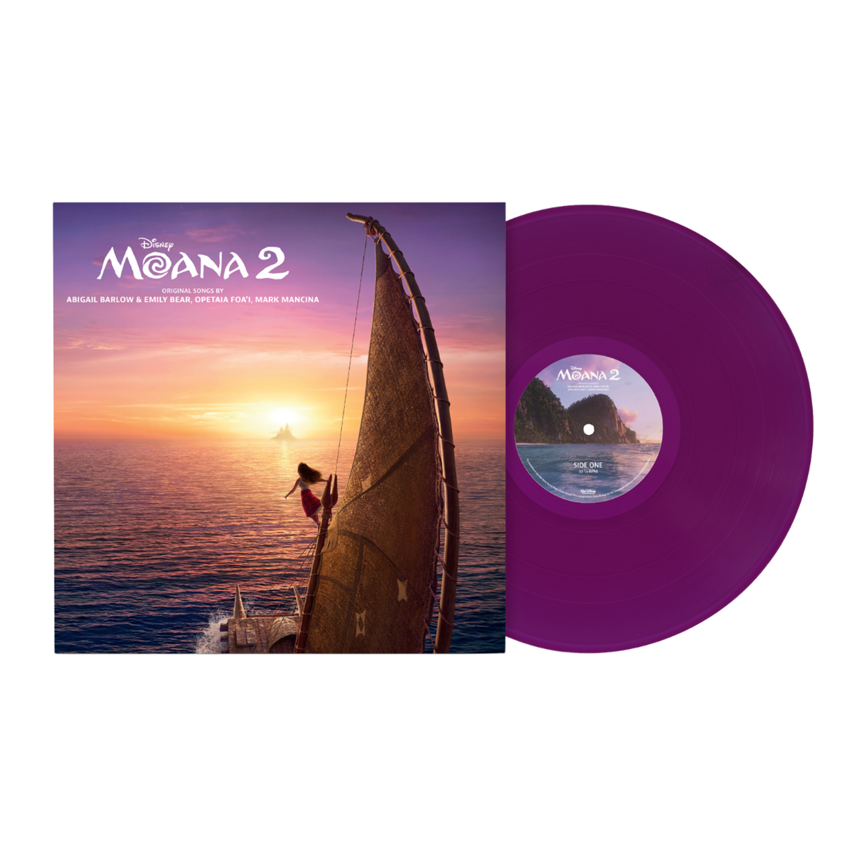Moana 2: Vibrant Violet Vinyl LP { vinyl }